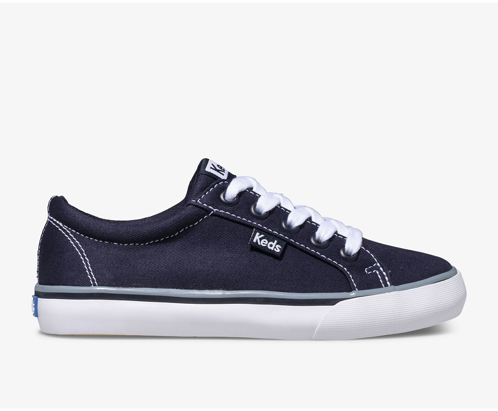 Keds Sneakers Navy - Jump Kick Canvas - Kids APTIHR-820